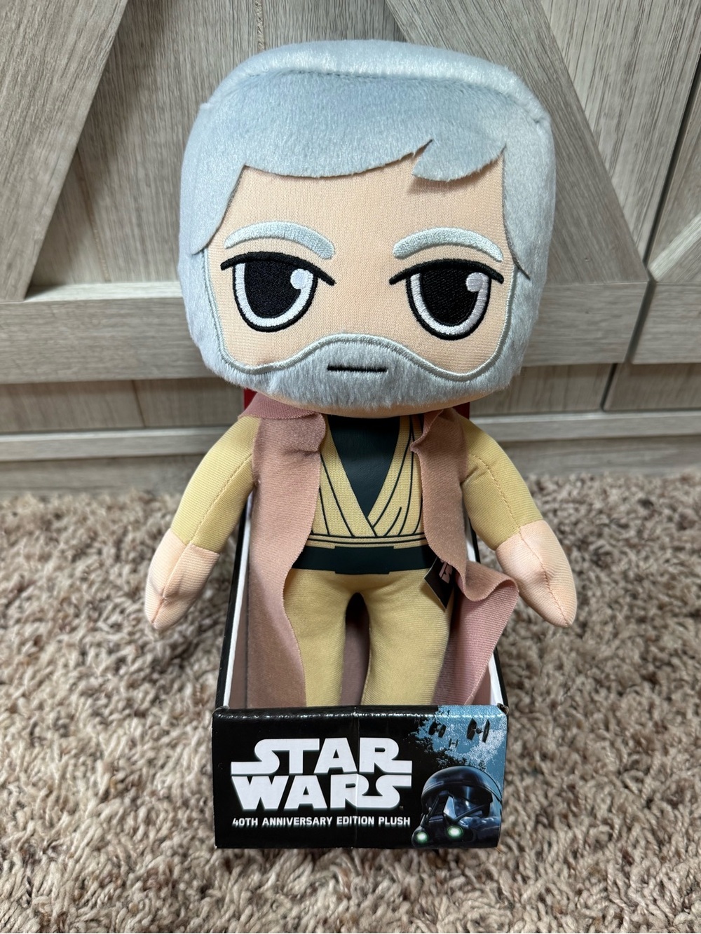 Star Wars 40th Anniv. Obi-Wan Kenobi 10" Plush (2017 Exclusive)New w/box
